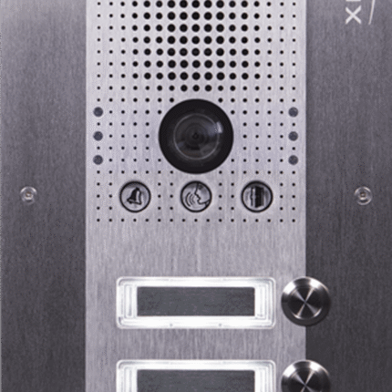 Portier audio vidéo Full IP/SIP 2 boutons d’appel conforme loi Handicap (590.2100) Castel