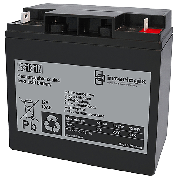 BS131N Batterie rechargeable 12Vcc 18,0Ah UTC Carrier